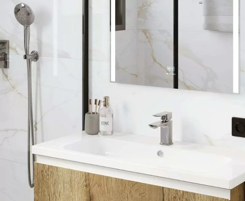 Керамогранит Solar Bliss Белый Полированный 60х120