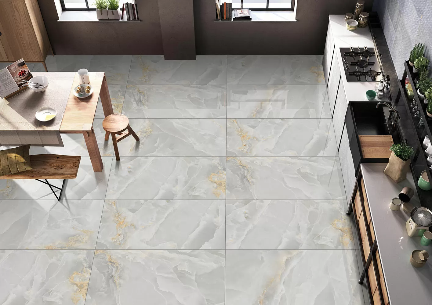 Керамогранит Dover Light Polished 60х120