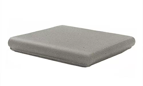 Клинкерная плитка Natura 013 Grey ступень флорентийская угловая R11 330x330x18