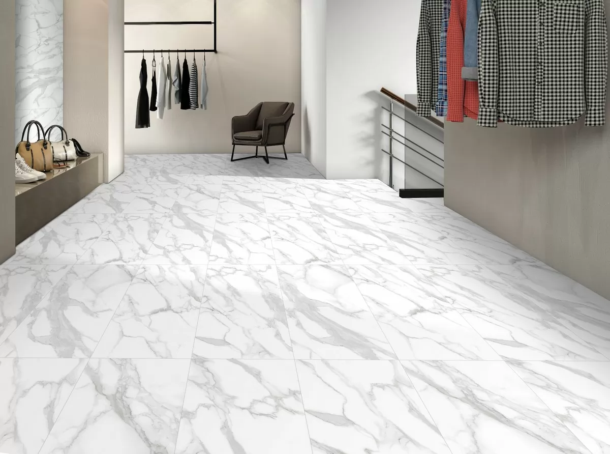 Керамогранит ENMAR7001MT120280 Carrara Bianco Matt 1200x2800x6