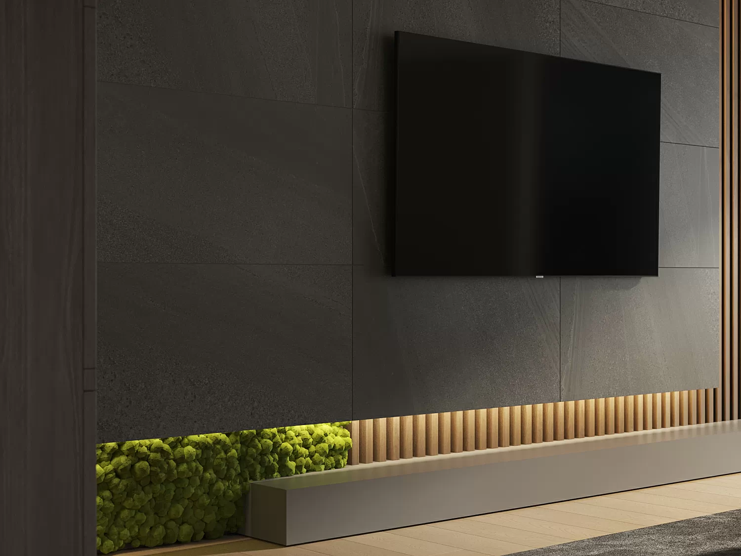 Керамогранит 17426 Cambio светло-серый рельеф ректификат 60x120