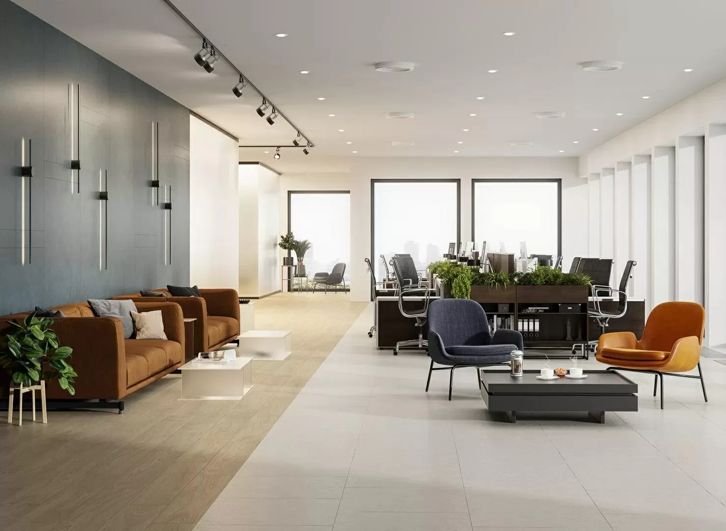 Керамогранит DD507120R Про Чементо антрацит матовый обрезной 60x119,5