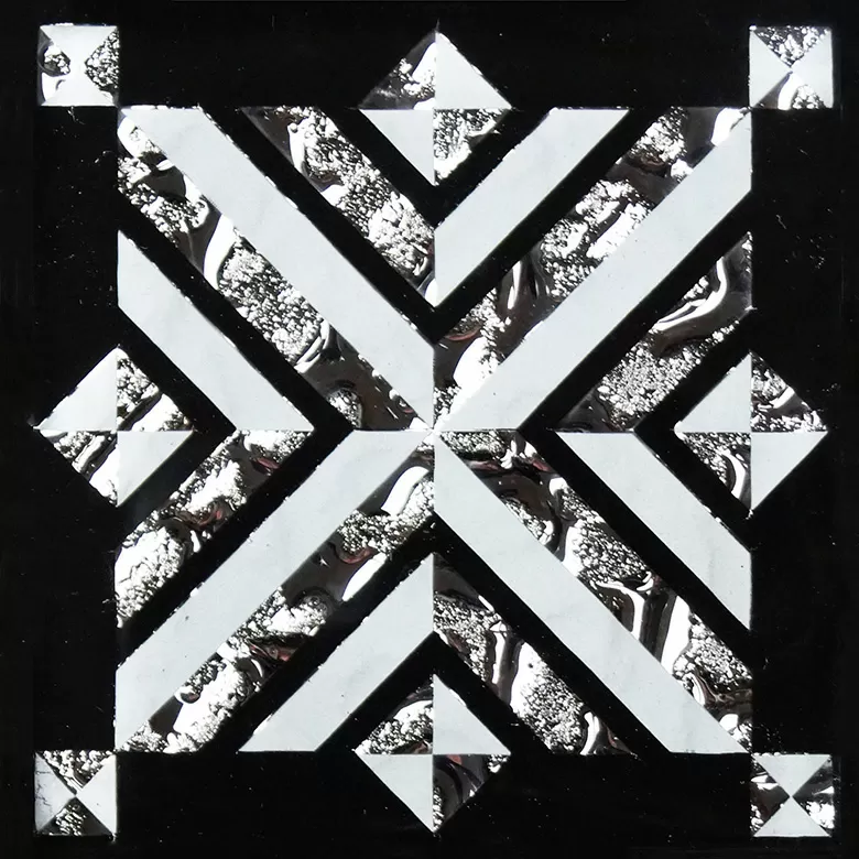 Плитка Алькор платина 6.6х6.6