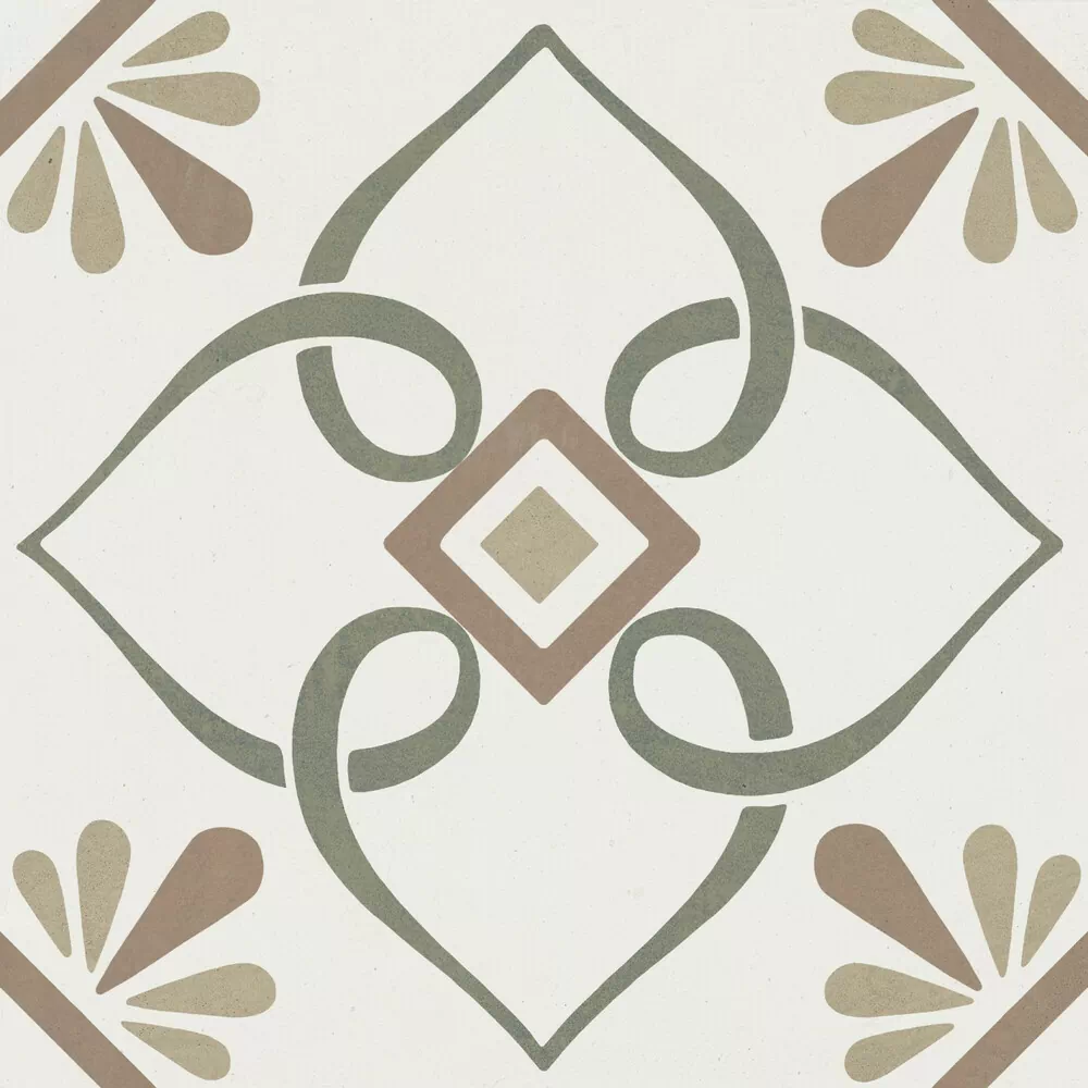 Керамогранит 37790 Provenza Green Petals/22,3 22,3x22,3