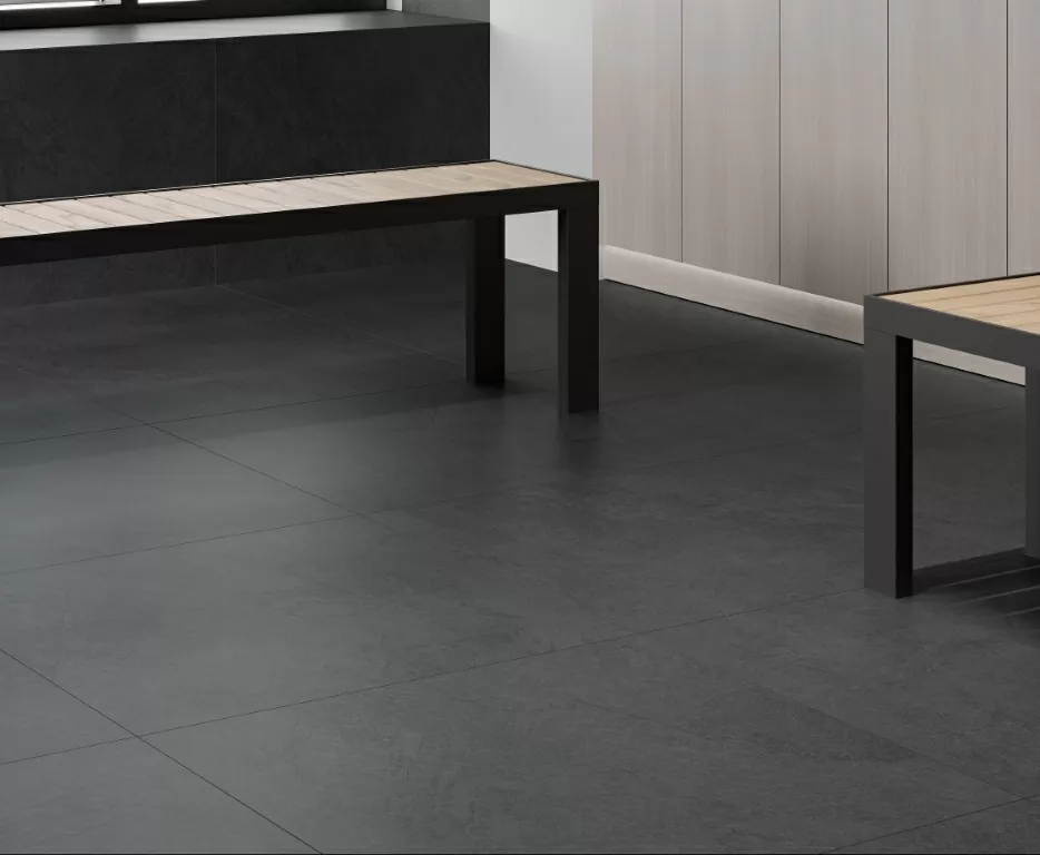 Керамогранит Sandstone Graphite PRO графитовый матовый R10GR 60х60