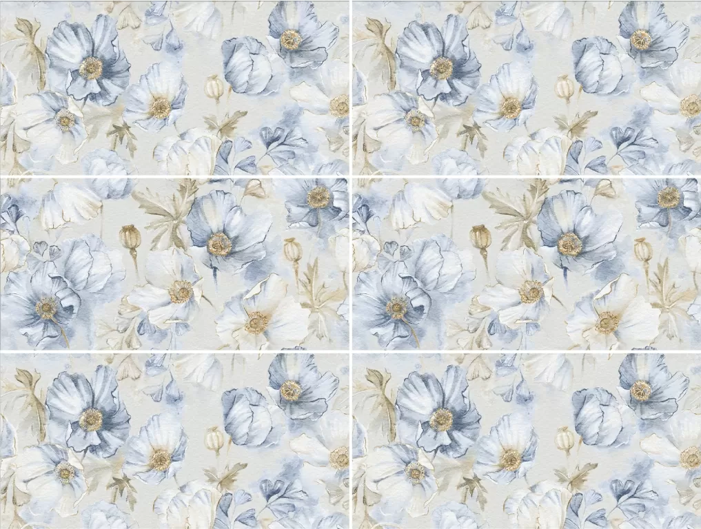 Керамогранит Elite Bluebell Decor A+B Matt 60x120