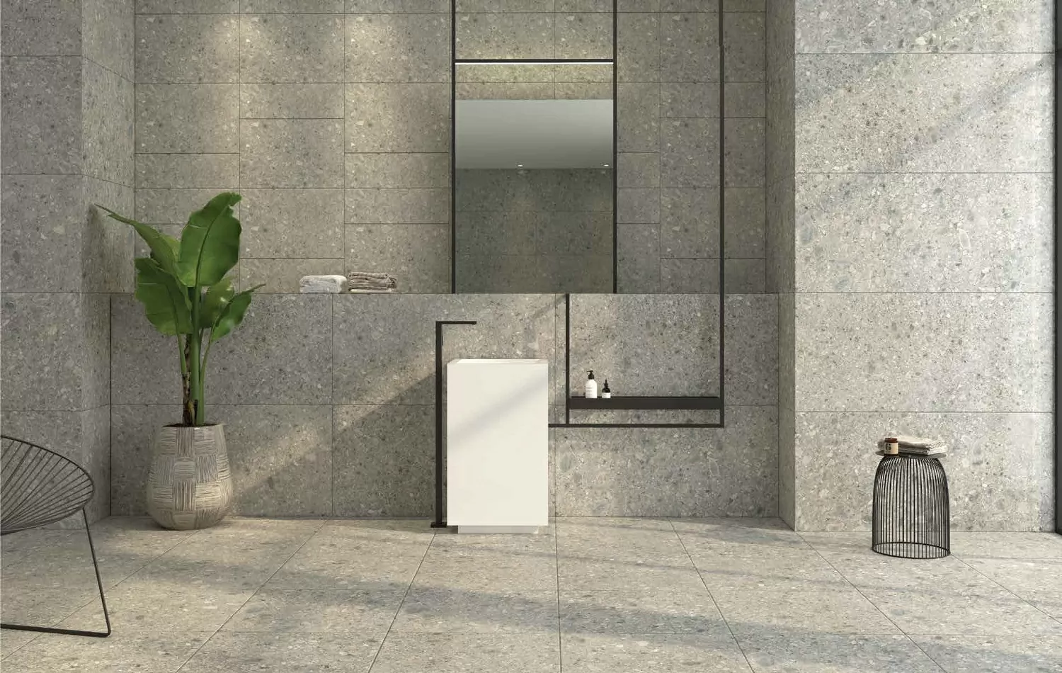 Керамогранит Ceppo Di Gre Stone Light Grey Matte Structure 60x120