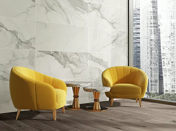 Плитка Rev. Calacatta gold R90 TOP matt 30x90