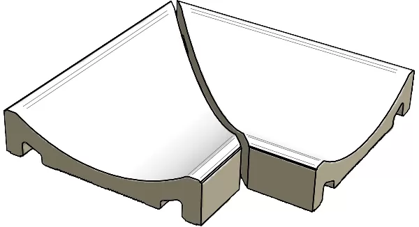 Плитка XPC58023 Pool Set 19,7x15
