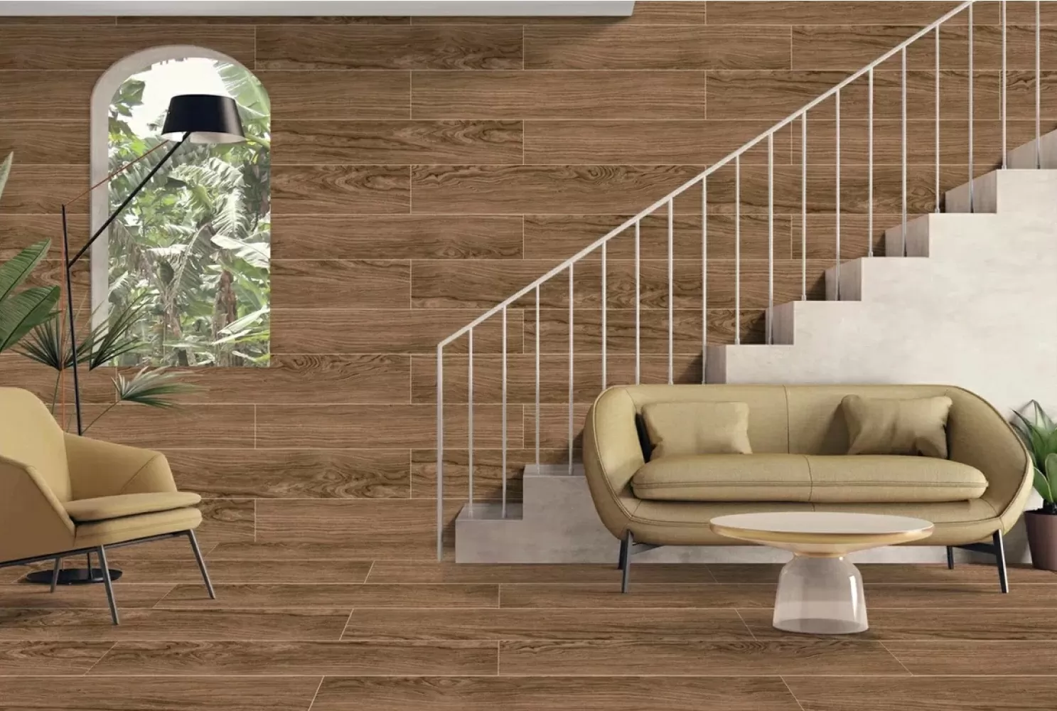 Керамогранит AW21-01 Azora Wenge венге 120х20