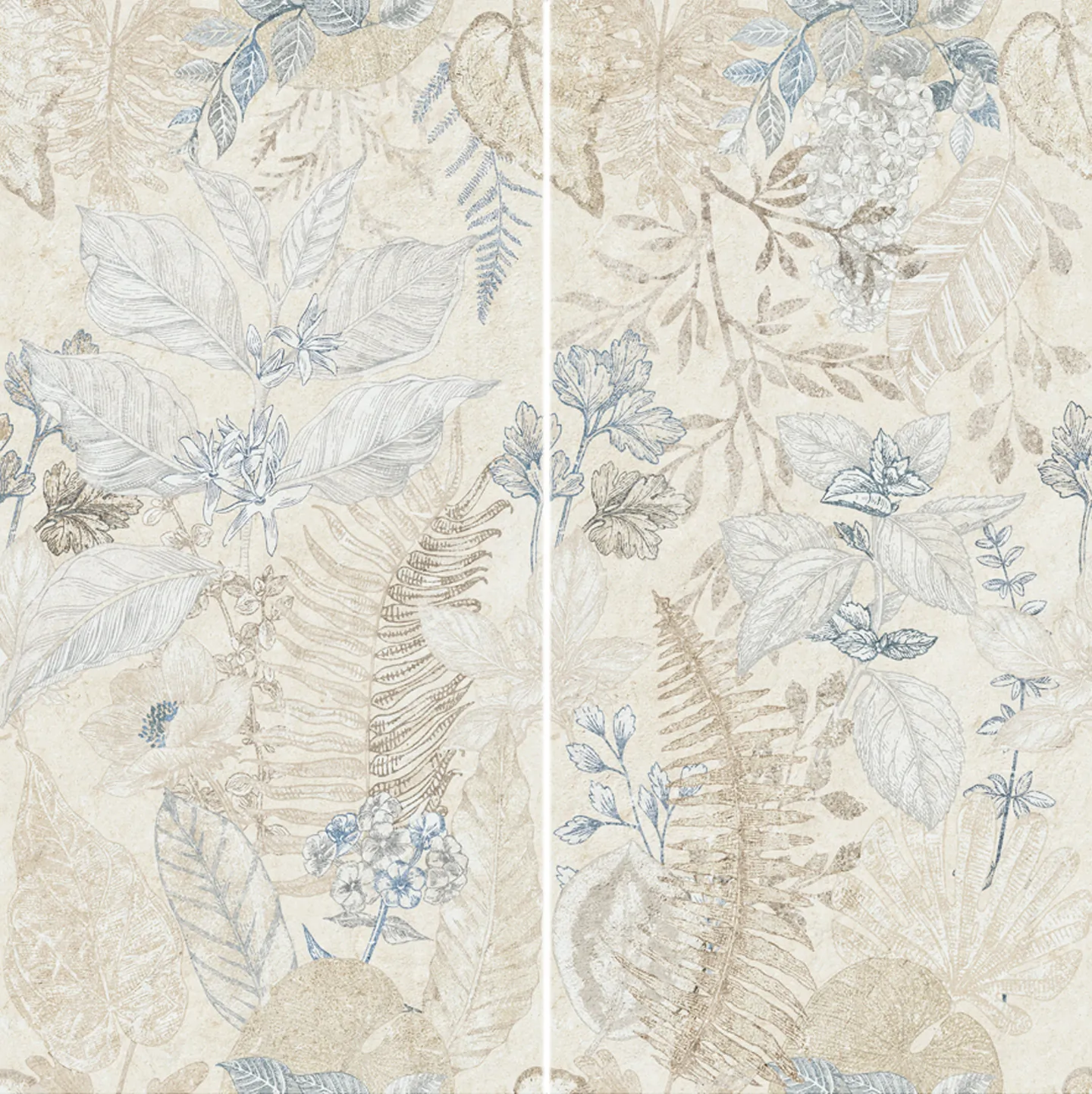 Керамогранит 136916 Mockup Floralia Light Nat Ret 60x120