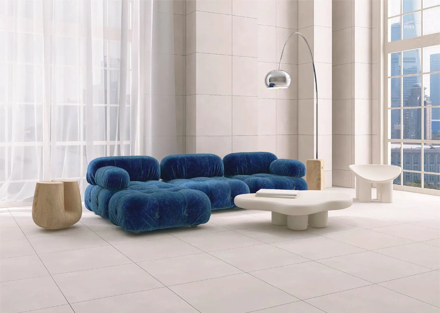 Керамогранит Beton Beige Mat 60x60