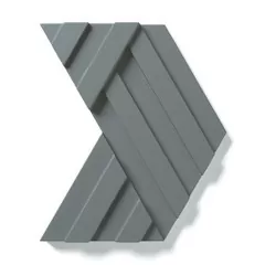 Керамогранит 760362 Rilievi 02 Ombra 45mm 36x31