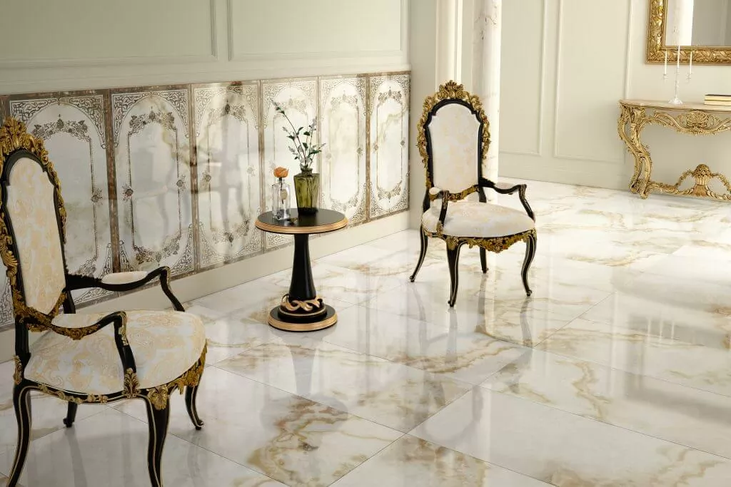 Керамогранит Aura Ambar Pulido 59,55x119,3