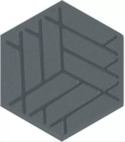 Керамогранит OS/D241/63010 Декор Агуста синий 6х5,2