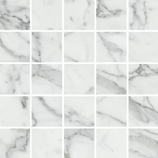 Мозаика K-1000/MR/m14 Marble Trend CARRARA 30,7х30,7