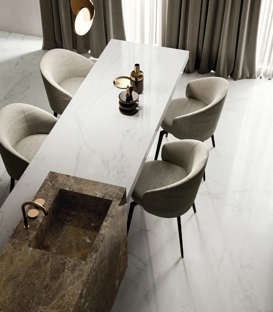 Керамогранит 600180000005 Charme Deluxe Арабескато Уайт Люкс Рет 120x278