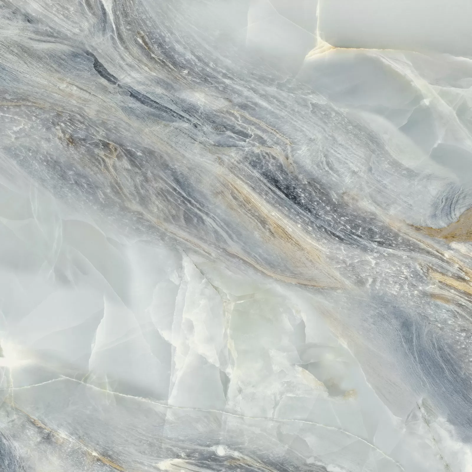 Керамогранит D60228M Estelle Blue карвинг 600x600x9.5