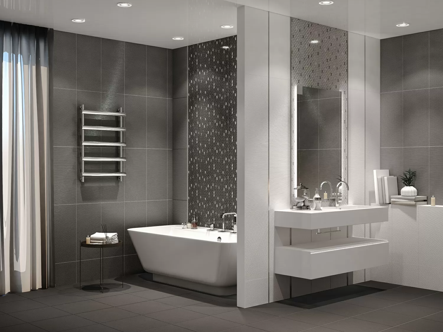 Плитка Devore Gris 31.5x63