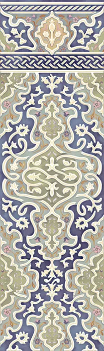 Плитка TAWRIQ BLUE HALIFA 29.75x99.55