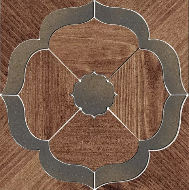 Керамогранит ID85 Гранд Вуд наборный декор 19.6*19.6