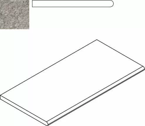 Керамогранит 620090001030 Grey Bordo Round 30x60