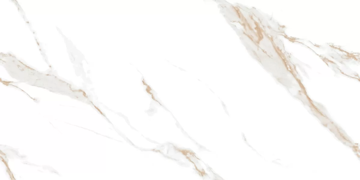 Керамогранит Calacatta Sharp Gold Белый Полированный 60х120