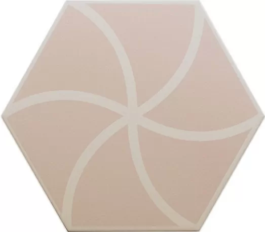 Керамогранит 127015 FANCY WAVES PINK R10 20x23