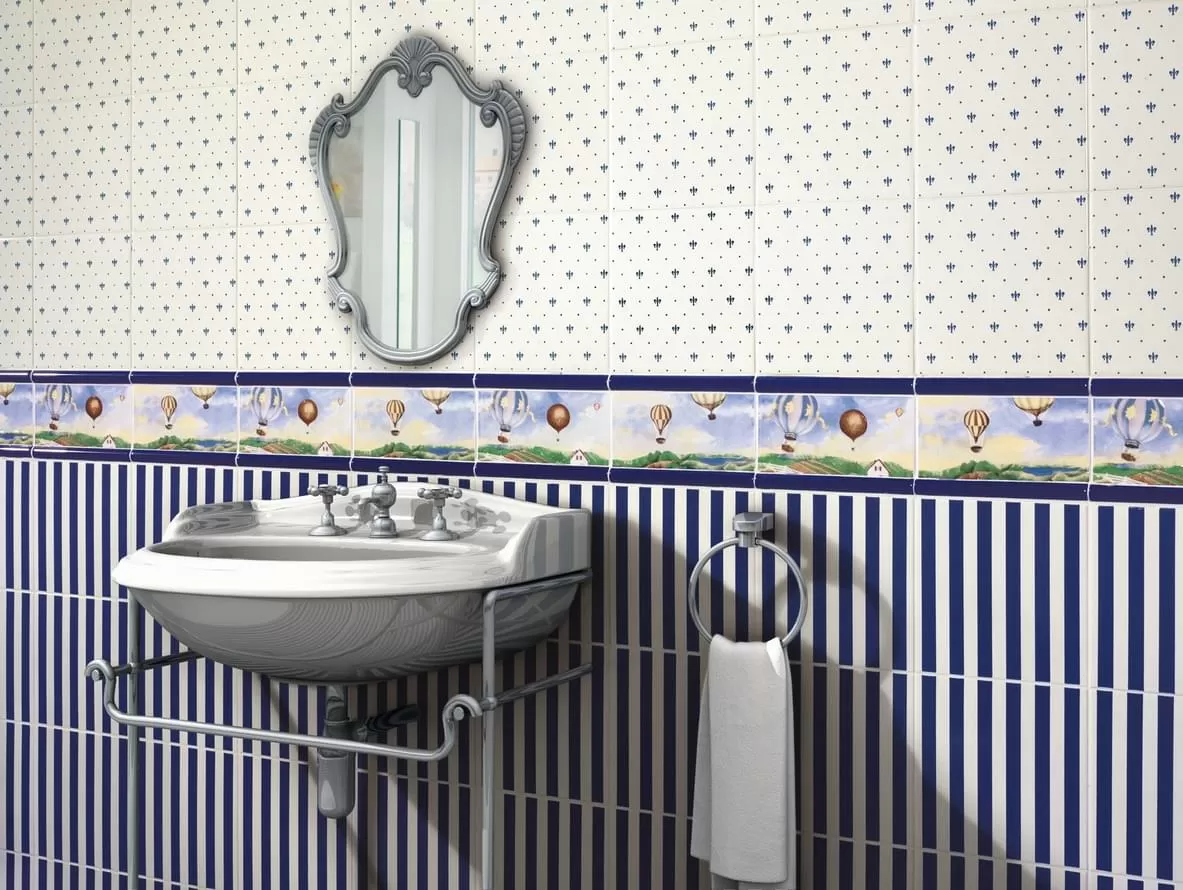 Плитка Zocalo Cobalto Brillo 15х20