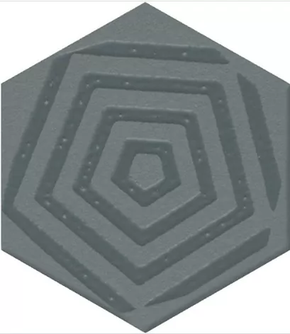 Керамогранит OS/D241/63010 Декор Агуста синий 6х5,2