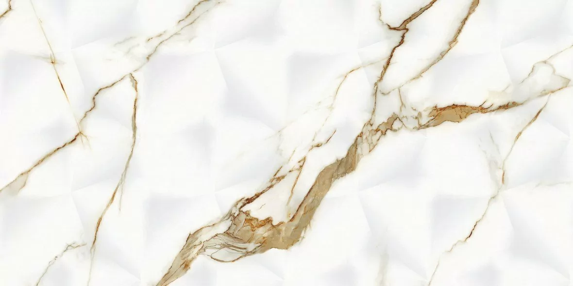 Плитка LE63063A-F10GT Bianco Carrara Oro Estrella Rectificado 30х60