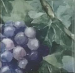 Плитка Monocolor Composicion Acuarela Uvas 20х40