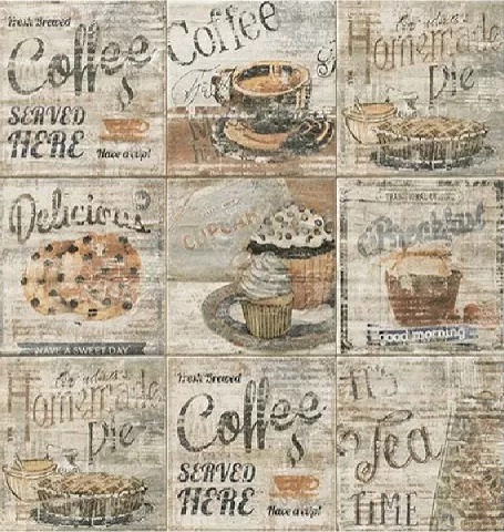 Плитка PT02562 Craft Art Breakfast (Mix 7) 20x20