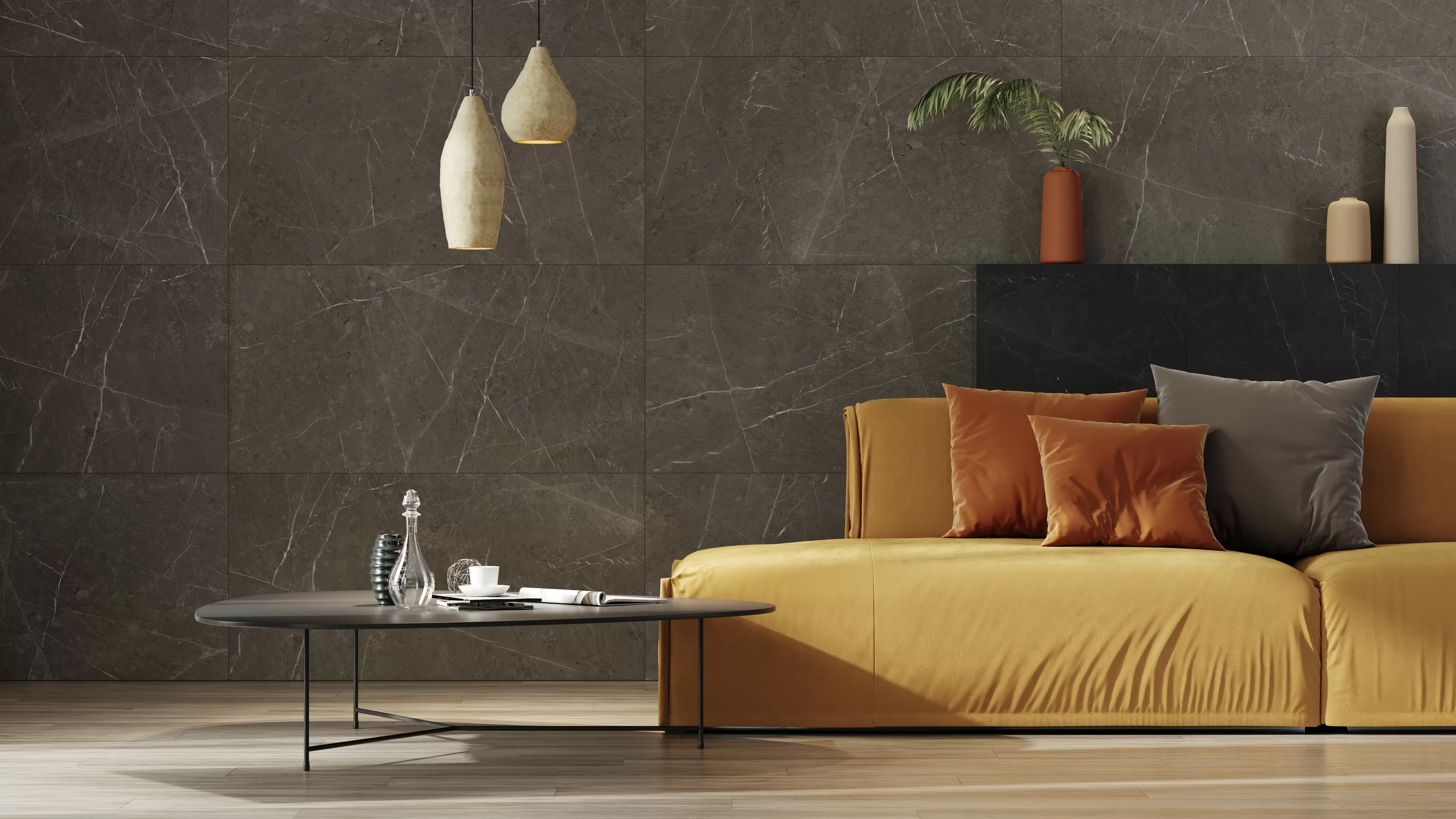 Керамогранит K-2201/LR/p01 Skala White 76х600x10