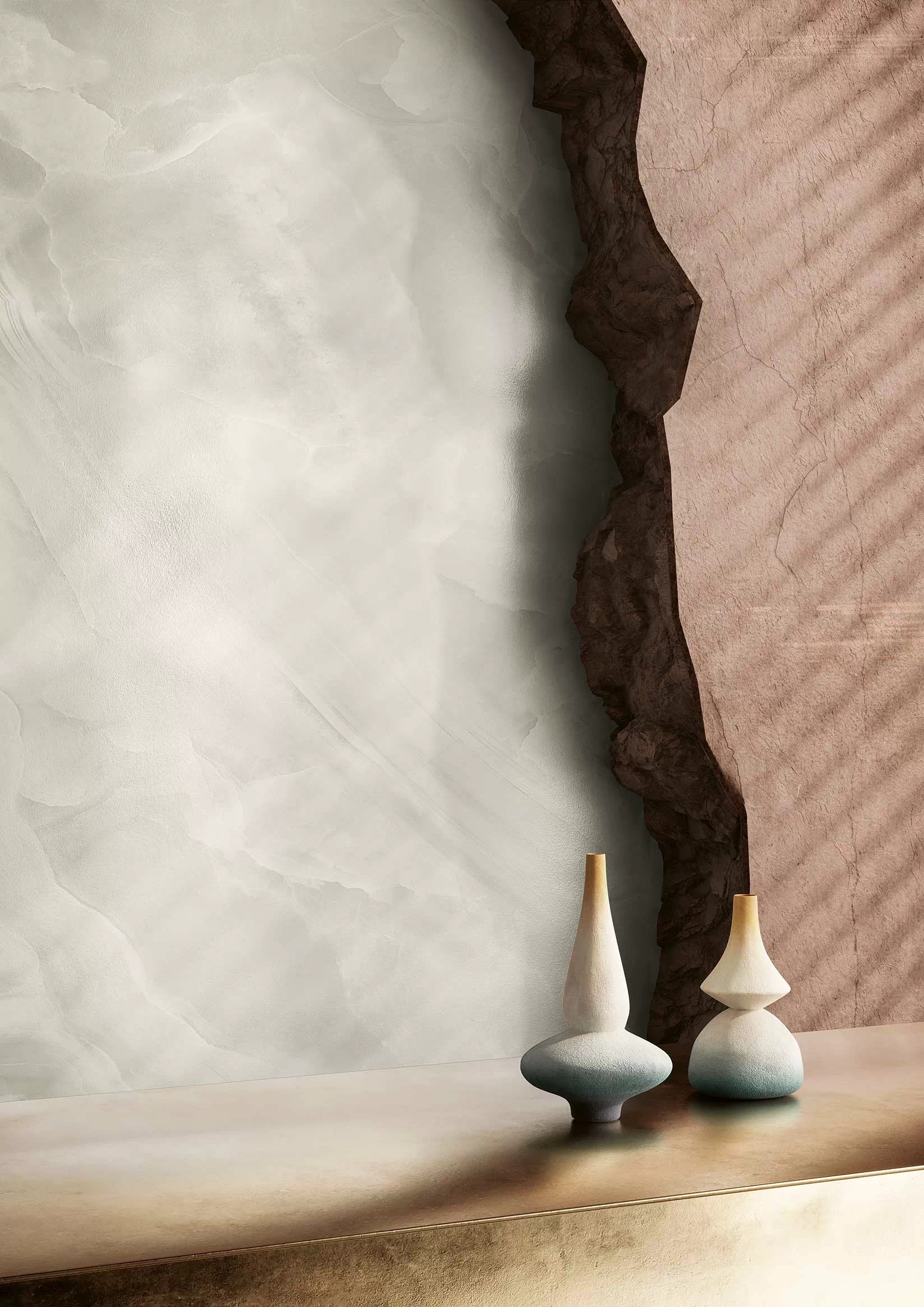 Керамогранит 02VGRBOBO Grandiosa Preziosa B Onice Bianco Oro 120x280