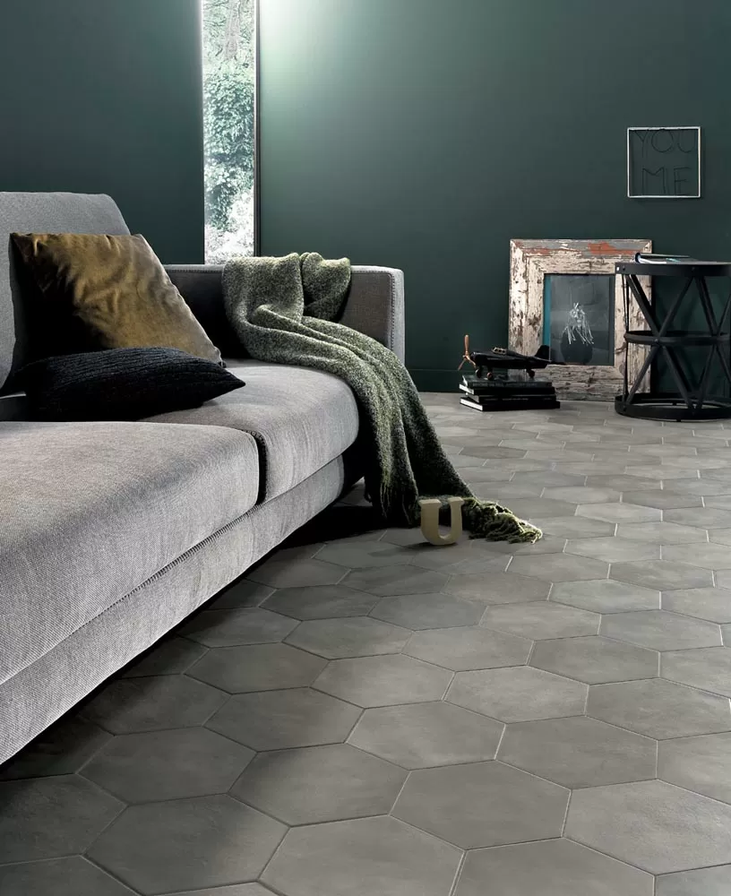 Керамогранит fOF1 Firenze Deco Esagono Fiore 21.6x25