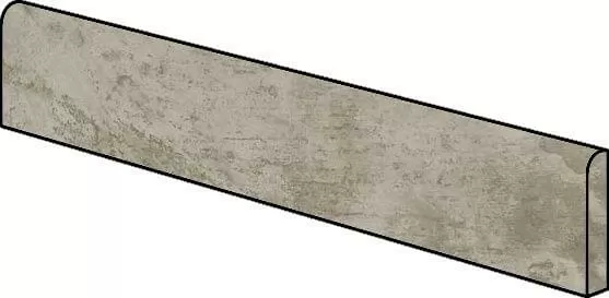 Керамогранит 610130000330 Heat Aluminum Battiscopa 7,2x60