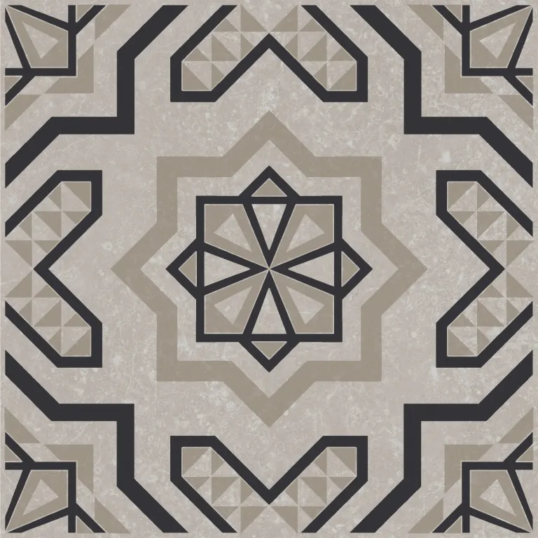 Керамогранит KMD3STA047GN Декор Касабланка серый светлый матовый 20x20x0,8