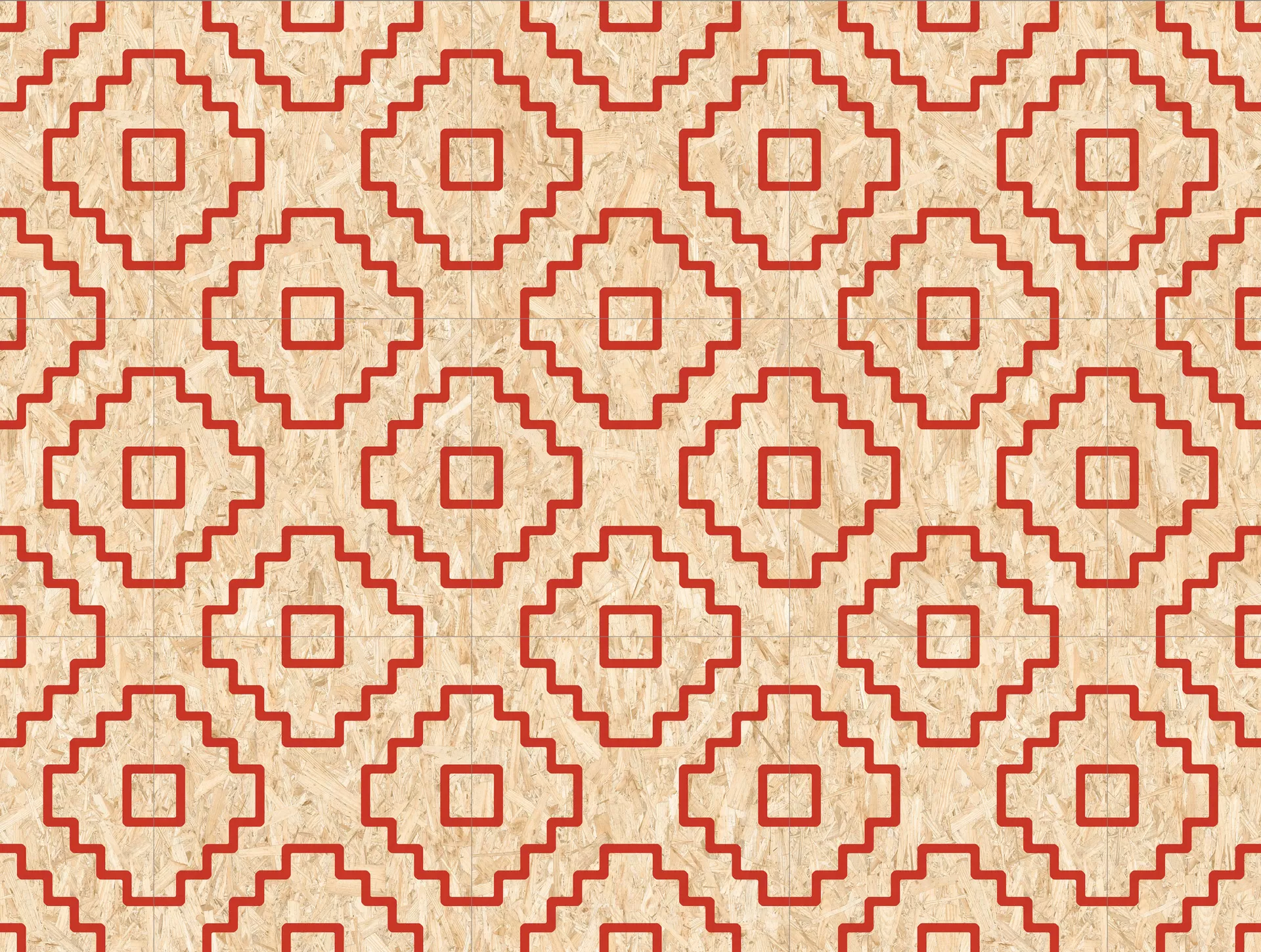 Керамогранит Seriaki-R Natural Rojo 59.3x59.3