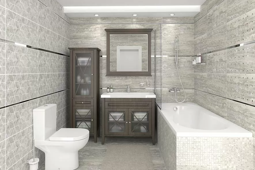 Керамогранит Echo серый 40х40