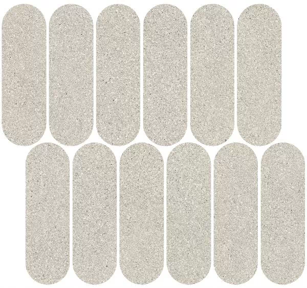 Керамогранит ID143 Джиминьяно наборный серый светлый матовый 30x32