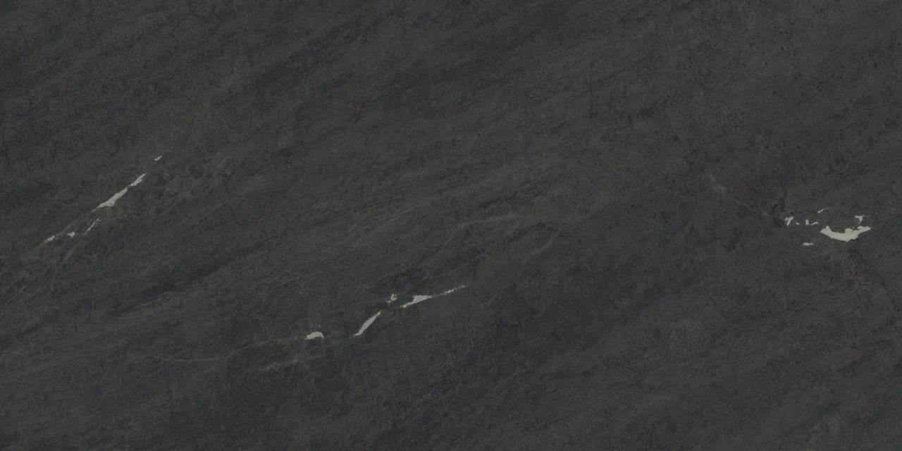 Керамогранит 610010005818 Forte dei Marmi Rock Venaria Black Matt Rett 80x160