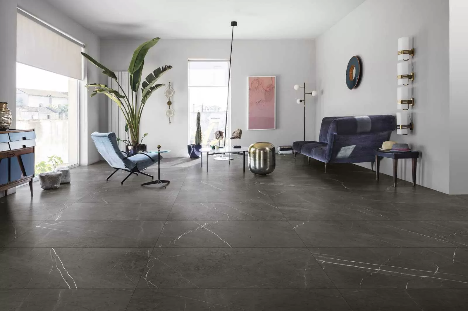 Керамогранит MMH4 Allmarble Lasa Silk 30x120