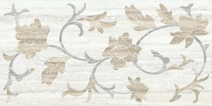 Керамогранит K945357HR Travertini белый декор 30x60