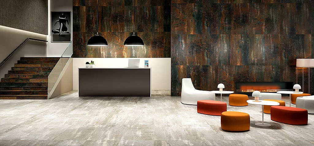 Керамогранит Cast Iron Black Natural 59.55x59.55