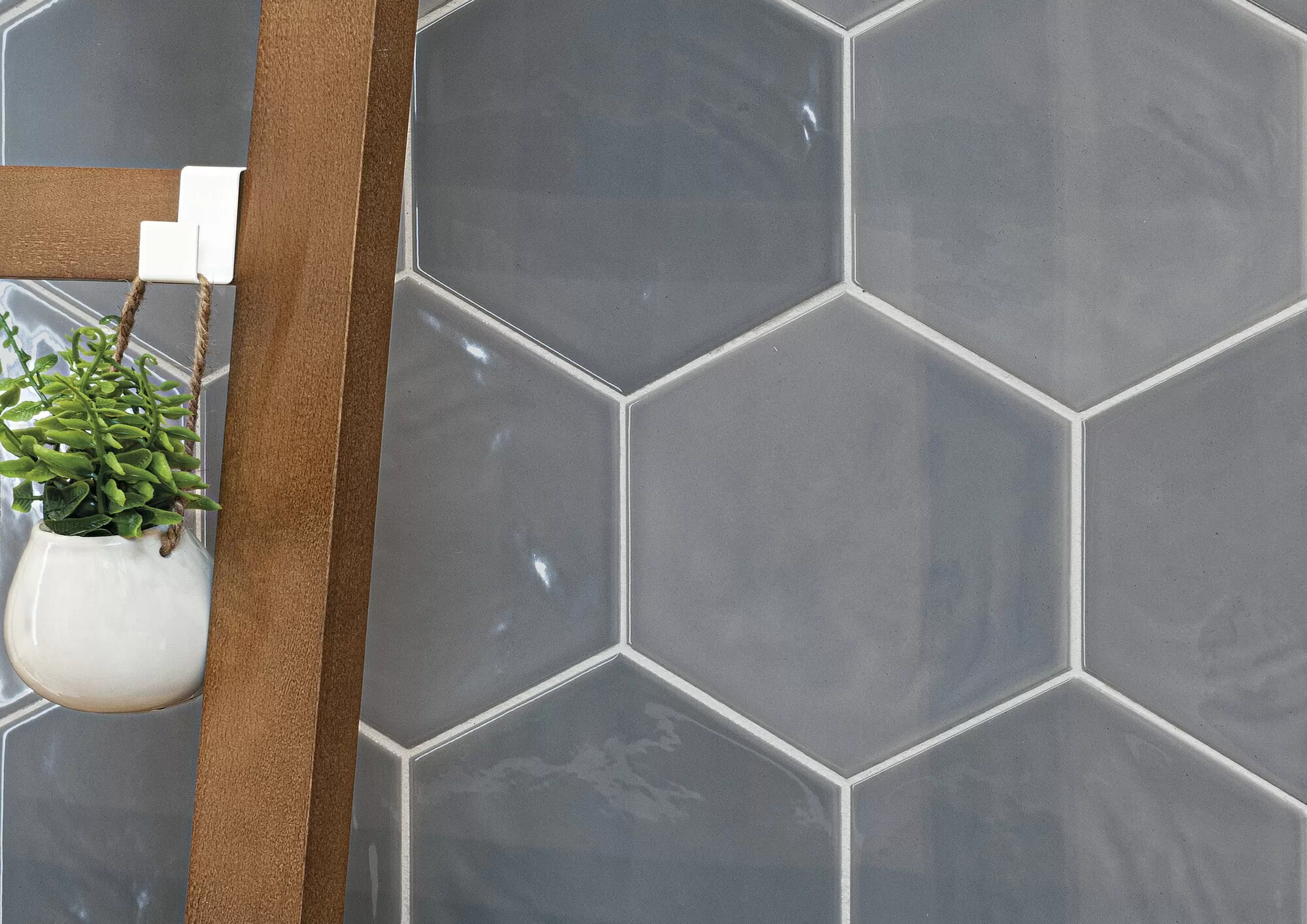 Плитка Kane Hexagon Sky 16x18