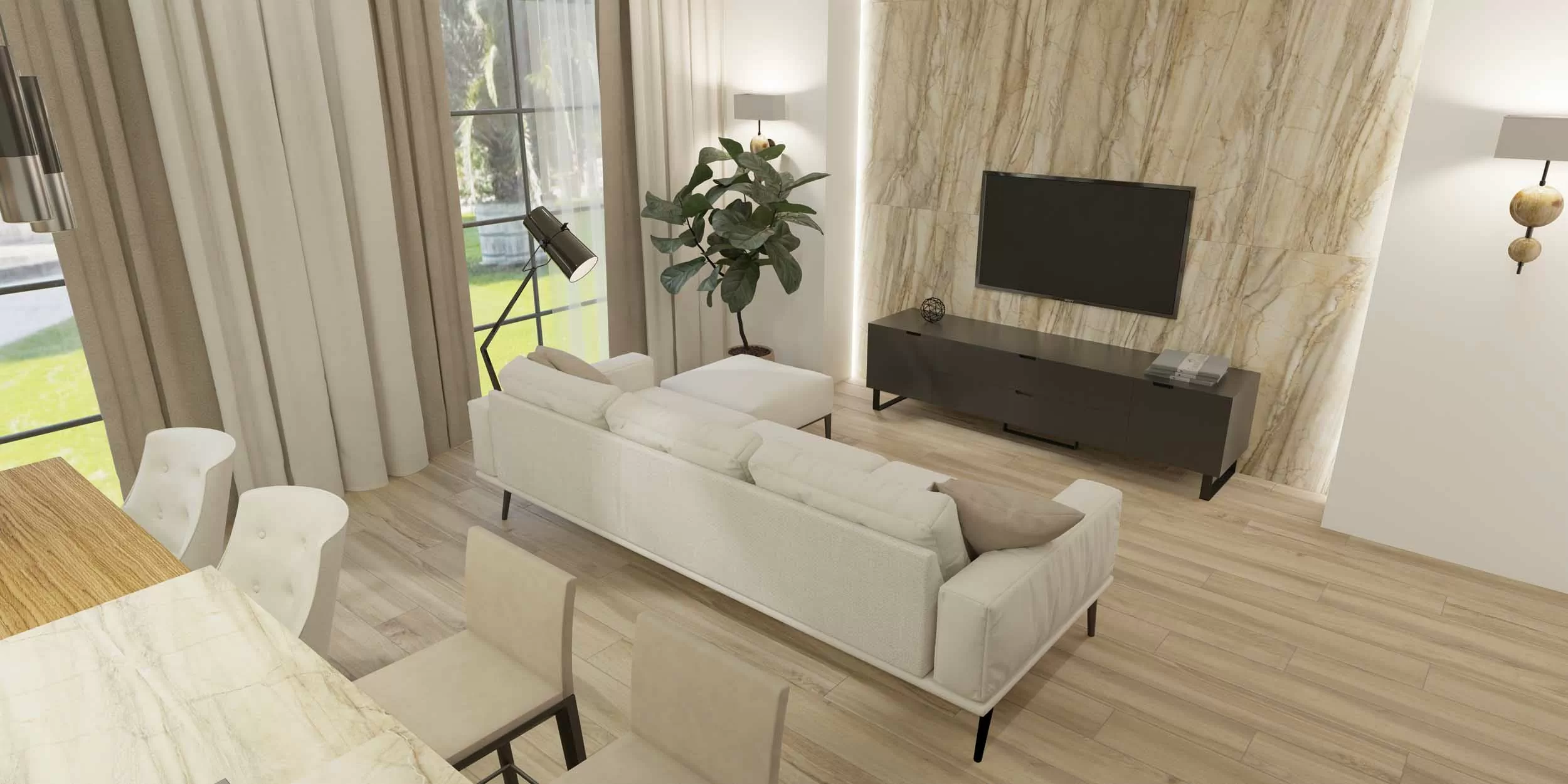 Керамогранит BR02 Bernini Beige неполированный 80x160x11