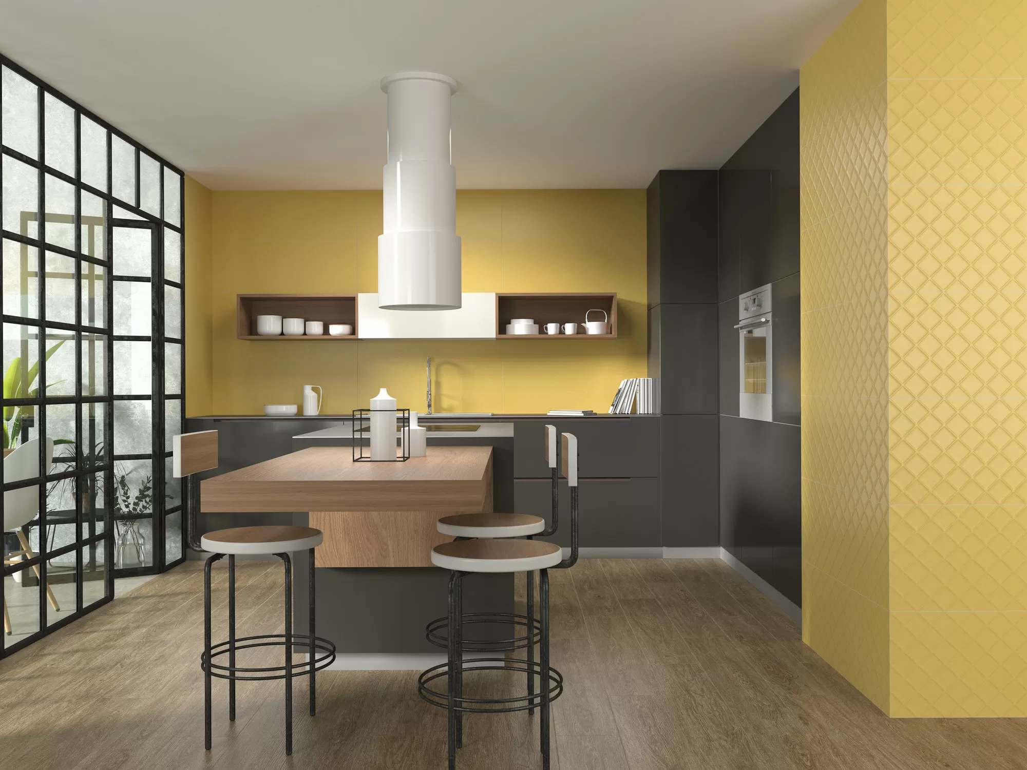 Плитка Cloud White 35х100
