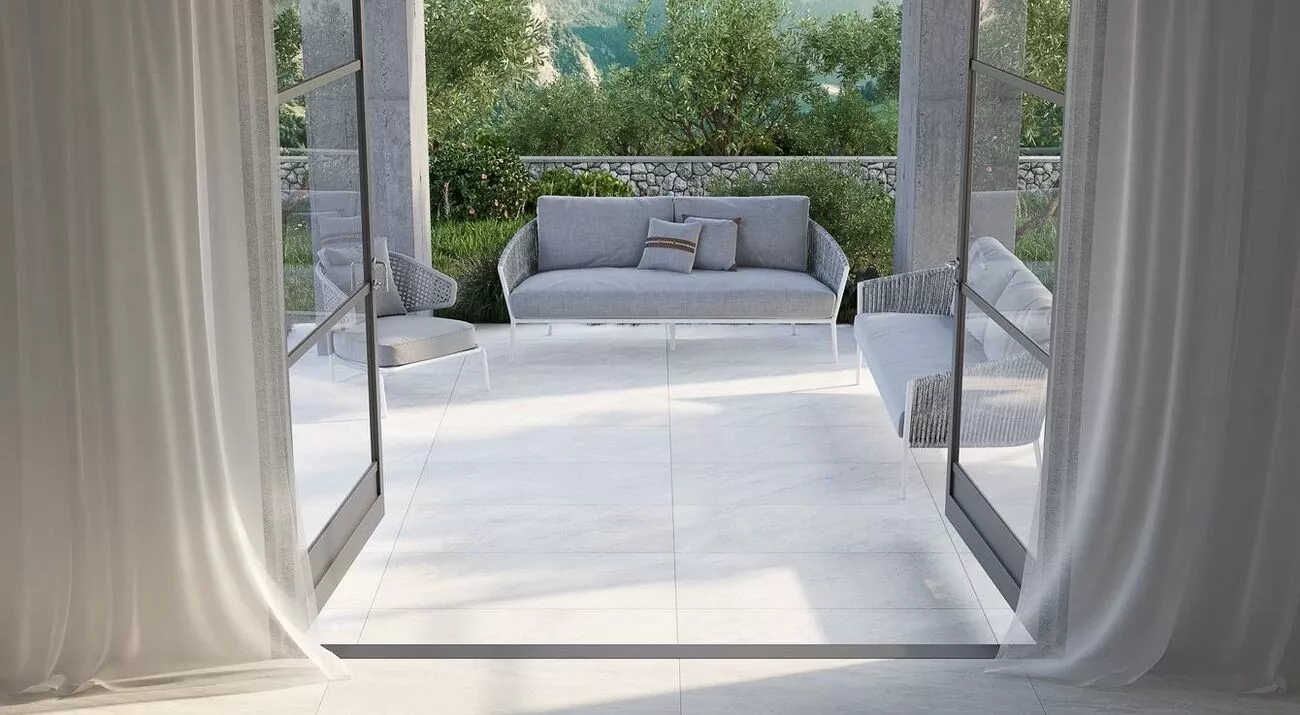 Керамогранит P12862 Touch Stone White Rect R11 POR TL 60x120