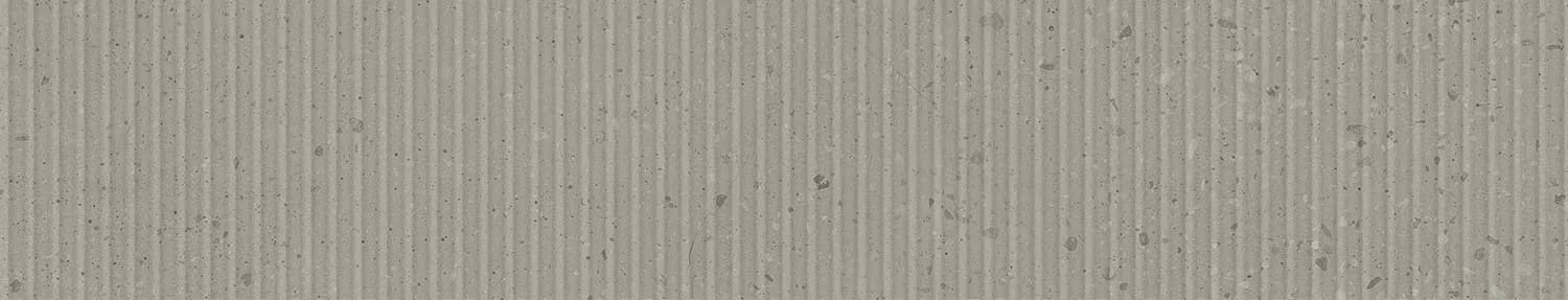 Керамогранит OS/B358/SG1749N Бордюр Скарпа серый матовый структура 40,2x7,7x0,8